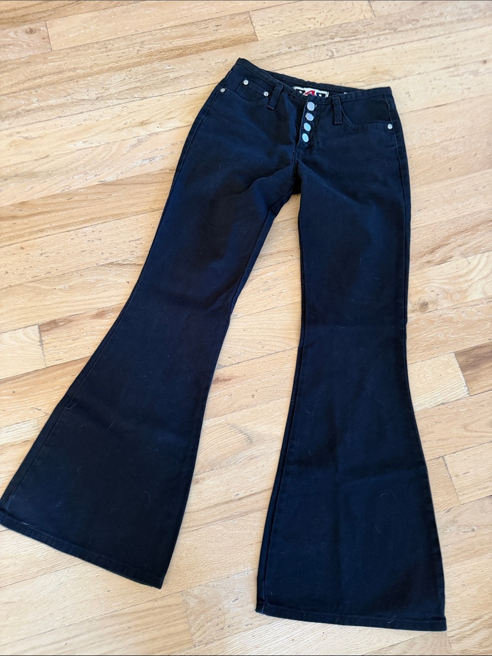 Rave 4 Real Black Boot Cut Jeans size 1